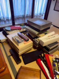 富山県での遺品整理現場