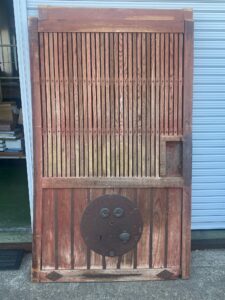 【出張買取・小矢部市】解体屋さんのご紹介で蔵戸を買取しました。
