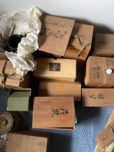 【出張買取・滑川市】茶道具、花瓶等をお買取りしました。