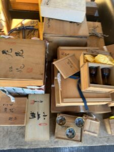 【店頭買取・石川県】たくさんの骨董品をお買取りしました。