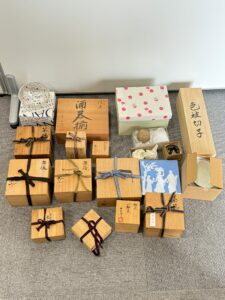 【出張買取・高岡市】稽古用の茶道具、k18wgの指輪とパールのネックレスなどお買取りしました。