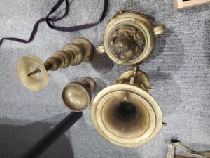 【遺品整理・高岡市】仏具、銅器の置物、贈答品等をお買取りしました。