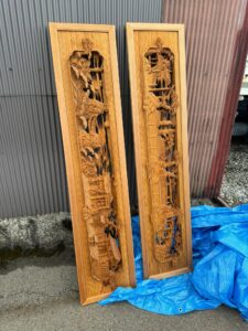 【出張買取・富山市】欄間をお買取りしました。