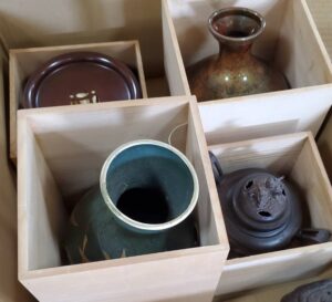 【出張買取・砺波市】銅の花瓶、香炉や贈答品やギフトをお買取りしました。