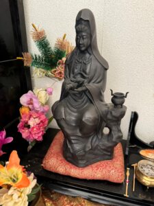 【リピーター様・高岡市】銅の観音像をお買取りしました。