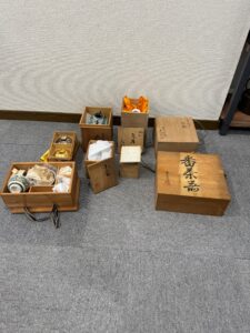 【遺品整理・高岡市】茶道具などお買取りしました。