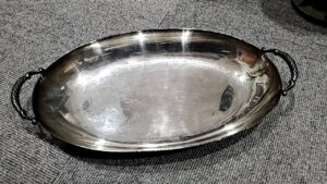 【LINE査定・高岡市】銀製品のお皿をお買取りしました。