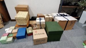 【遺品整理・富山市】たくさんの茶道具をお持ち込みいただきました。