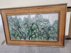 【店頭買取・富山県小矢部市】掛軸と額をお持ち込みいただきました。