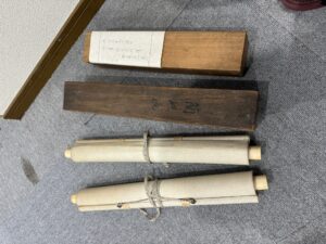 【石川県能登町】震災による家の解体前に古い掛軸を店頭買取しました！