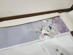 【富山県高岡市】加賀友禅の着物と西陣織の帯を店頭買取しました！
