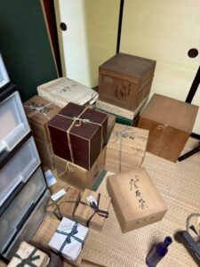 【石川県河北郡】お母様とお祖母様の茶道具をお買取りしました!