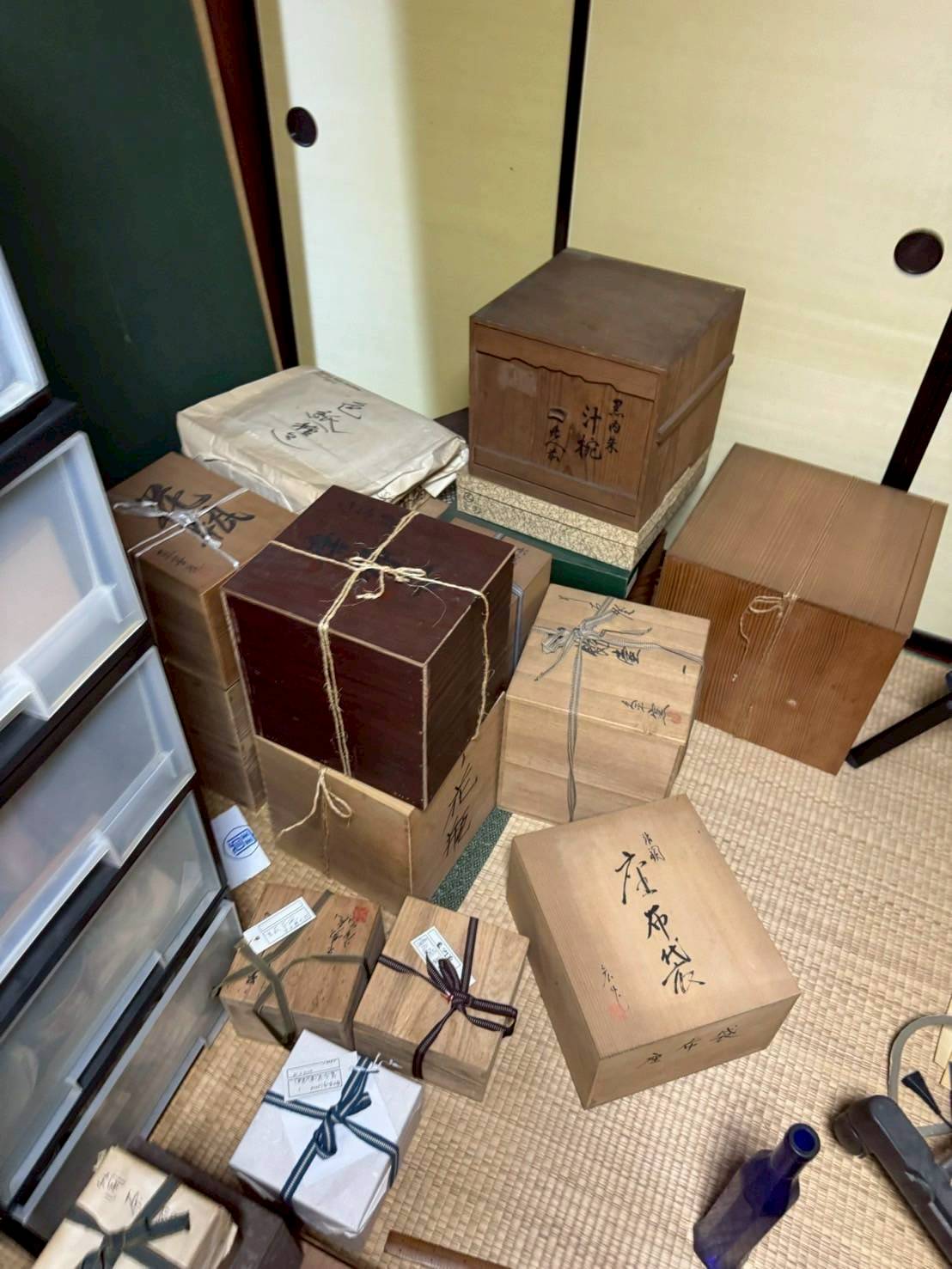 【石川県河北郡】お母様とお祖母様の茶道具をお買取りしました!