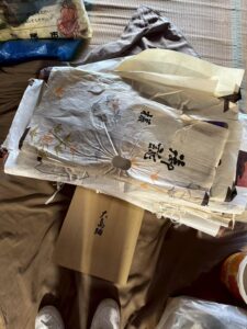 【富山県黒部市】片付け中に出てきた着物や骨董品を高価買取させていただきました！