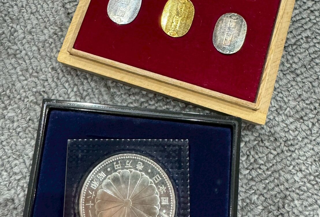 店舗にて高価買取した記念硬貨